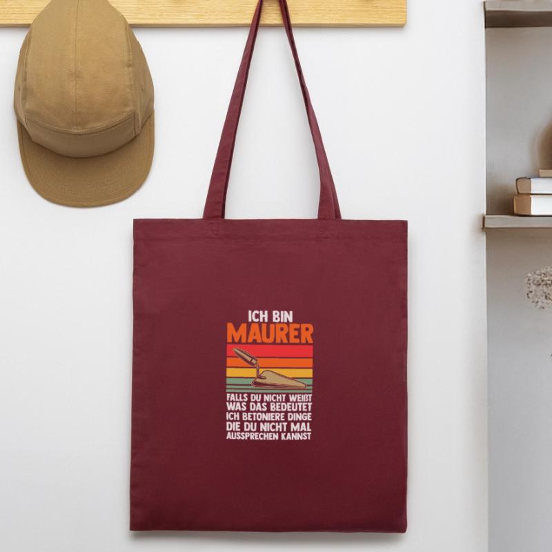 Master Bricklayer Journeyman Bricklayer Stanley/Stella Organic Tote Bag