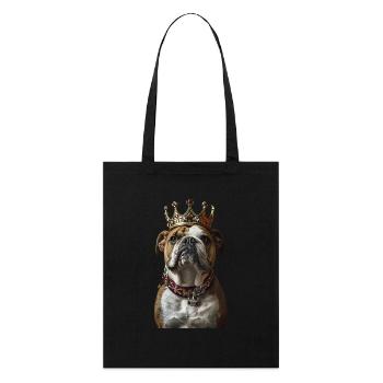 Bouledogue - Tote bag bio Stanley/Stella - noir - Devant