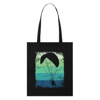 Parapente motorisé Paramoteur paramoteur - Tote bag bio Stanley/Stella - noir - Devant