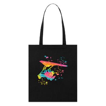weightParatrike Motor Hang Glider Deltatrike - Stanley/Stella Organic Tote Bag - black - Front