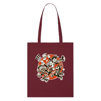 Enfants, Musique, Punk et Anarchie - Tote bag bio Stanley/Stella - bordeaux - Devant