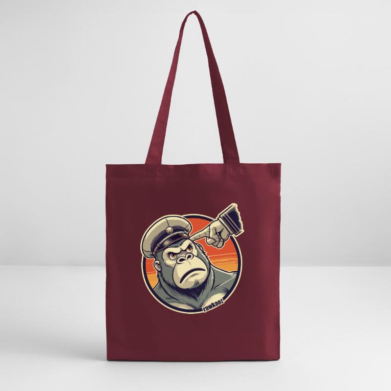 Singe strict avec bonnet obtient doigt Tote bag bio Stanley/Stella