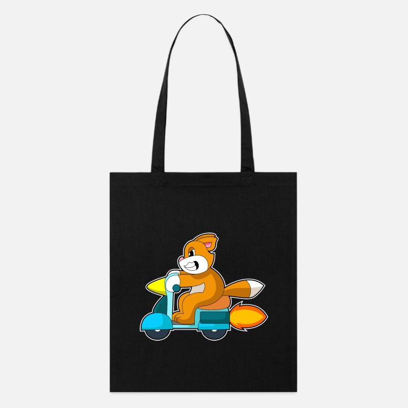 Scooter pour chat - Tote bag bio Stanley/Stella - noir