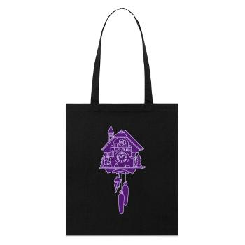 Kuckuck clock from the Black Forest 2 - Stanley/Stella Organic Tote Bag - black - Front