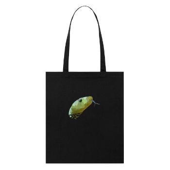 Tête de serpent - Tote bag bio Stanley/Stella - noir - Devant
