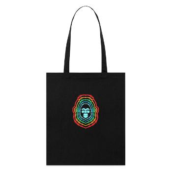 Gorilla - Stanley/Stella Organic Tote Bag - black - Front