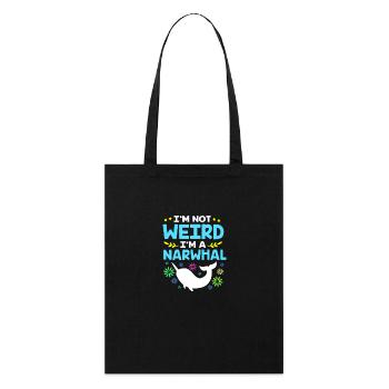 Narval - Tote bag bio Stanley/Stella - noir - Devant