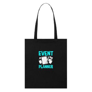 Event Planner - Stanley/Stella Organic Tote Bag - black - Front