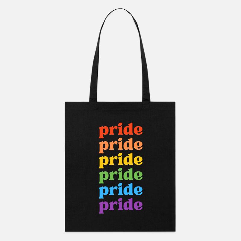 Pride - Stanley/Stella Organic Tote Bag - black