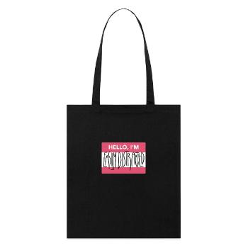 Facilement distrait - Tote bag bio Stanley/Stella - noir - Devant
