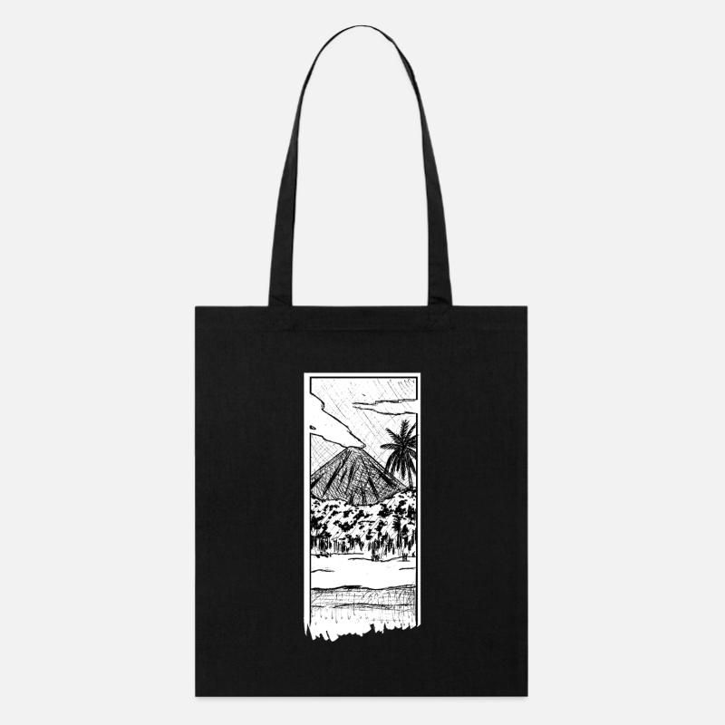 Volcan - Tote bag bio Stanley/Stella - noir