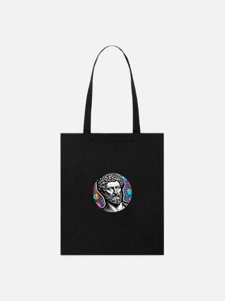 Marcus Aurelius the philosopher - Stanley/Stella Bio-Stoffbeutel - Schwarz