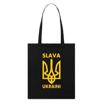 Ukraine - Stanley/Stella Organic Tote Bag - black - Front