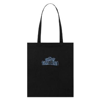 Berlin Brandenburger Tor - Stanley/Stella Bio-Stoffbeutel - Schwarz - Vorne