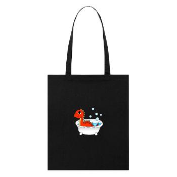 Baignoires Dinosaure - Tote bag bio Stanley/Stella - noir - Devant