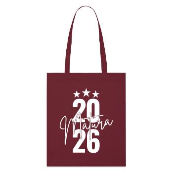 Maturité 2026 - Tote bag bio Stanley/Stella - bordeaux - Devant