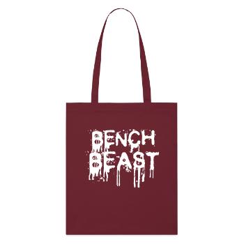 Bank Beast - Culturisme - Tote bag bio Stanley/Stella - bordeaux - Devant