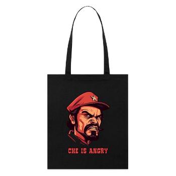 Le Che est en colère - Tote bag bio Stanley/Stella - noir - Devant