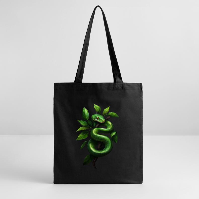 Green Tree Python Snakes Lover Terrarium Stanley/Stella Organic Tote Bag