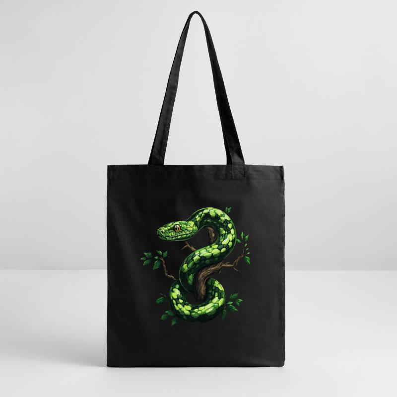 Green Tree Python Snakes Lover Terrarium Stanley/Stella Organic Tote Bag
