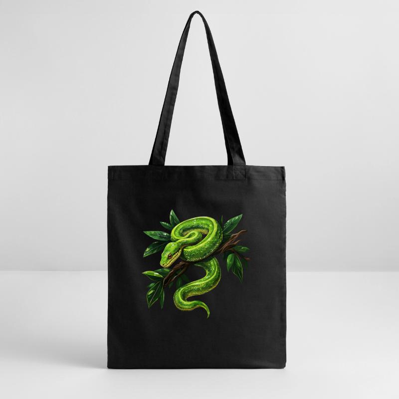 Arbre vert Python Serpents Amoureux Terrarium Tote bag bio Stanley/Stella