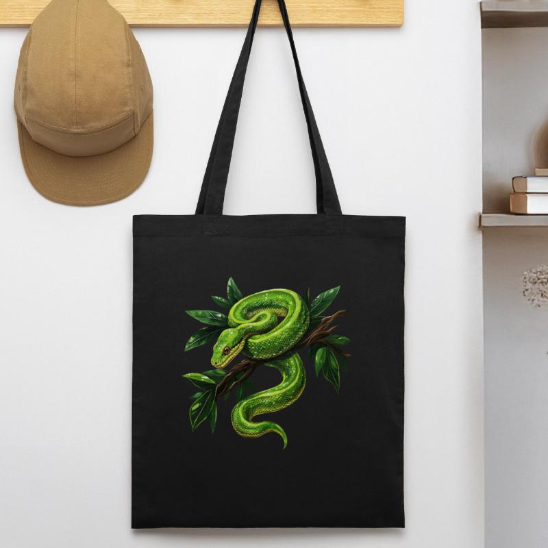 Green Tree Python Snakes Lover Terrarium Stanley/Stella Organic Tote Bag
