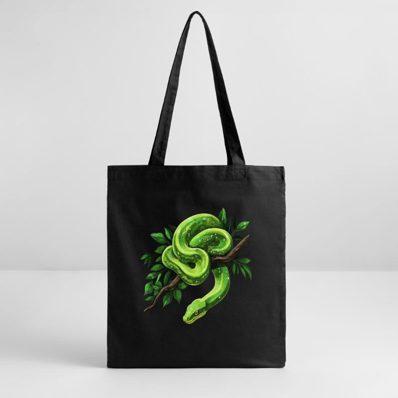 Green Tree Python Snakes Lover Terrarium Stanley/Stella Organic Tote Bag