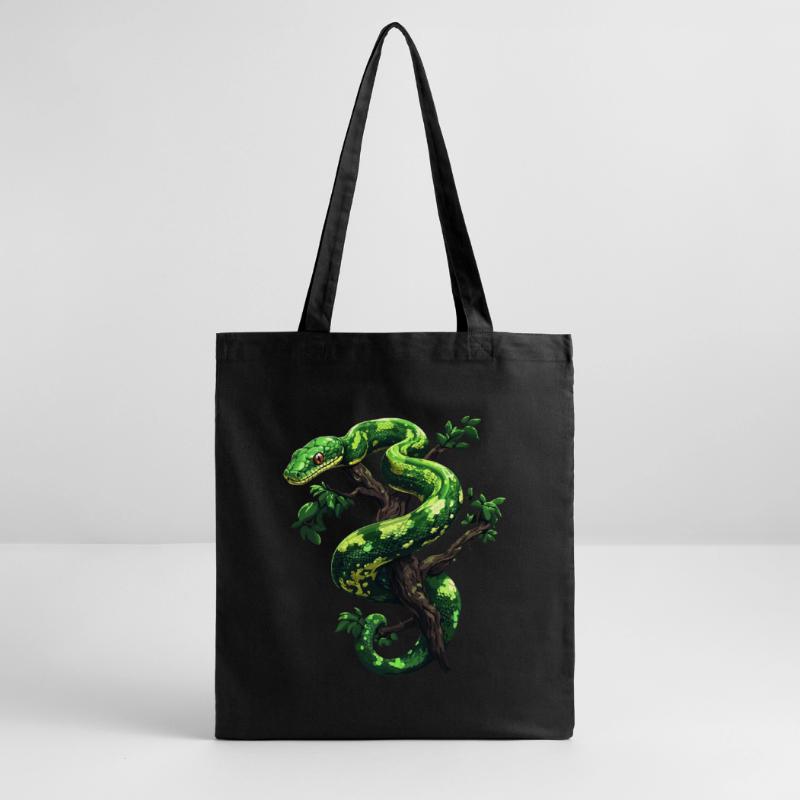Green Tree Python Snakes Lover Terrarium Stanley/Stella Organic Tote Bag