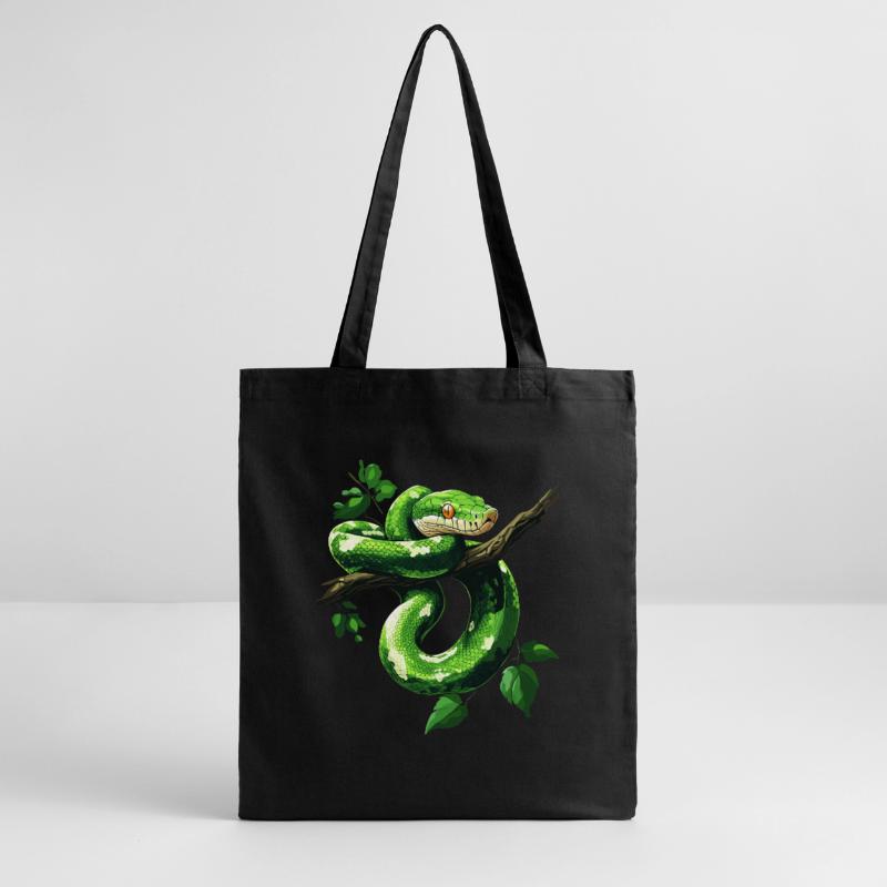 Green Tree Python Snakes Lover Terrarium Stanley/Stella Organic Tote Bag