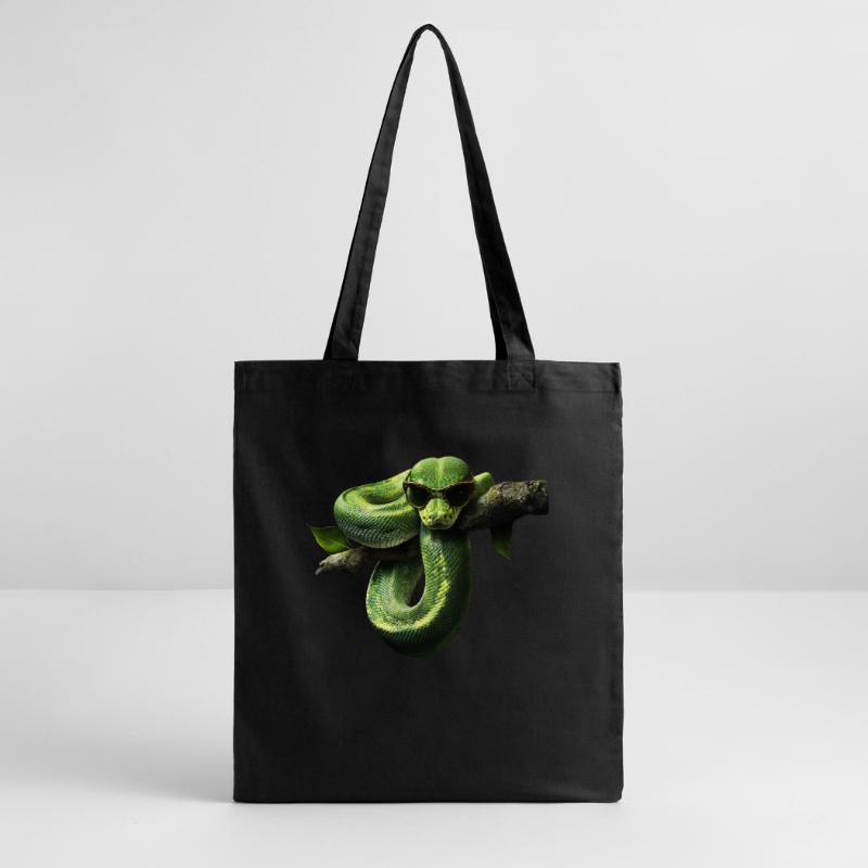 Green Tree Python Snakes Lover Terrarium Stanley/Stella Organic Tote Bag