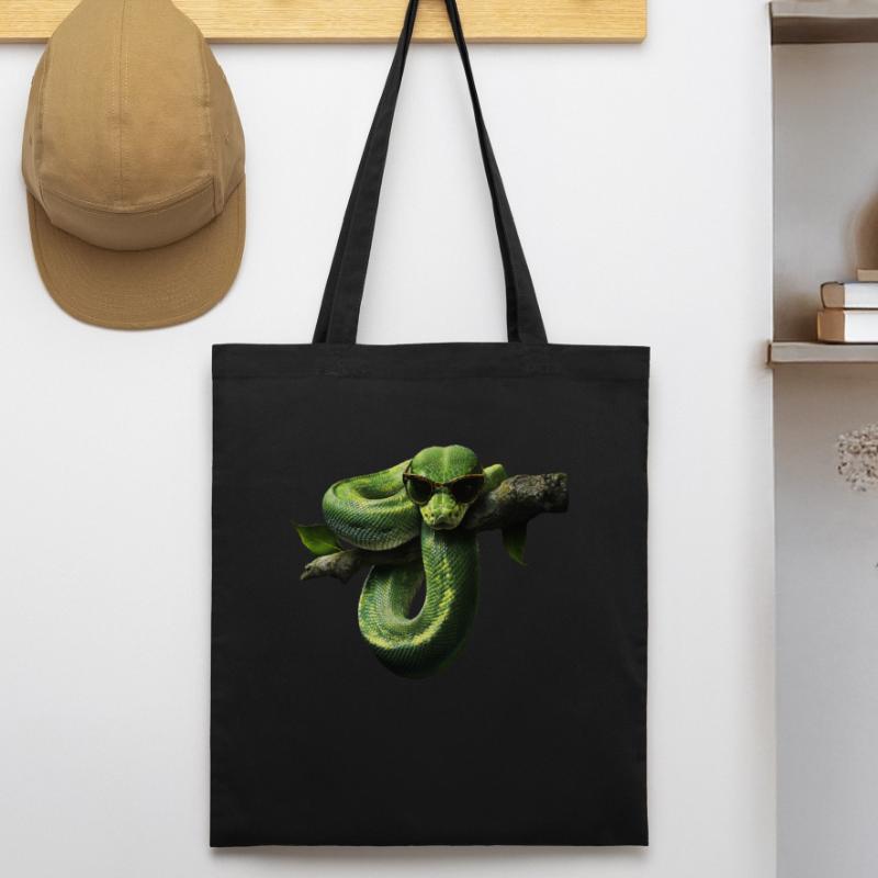 Green Tree Python Snakes Lover Terrarium Stanley/Stella Organic Tote Bag
