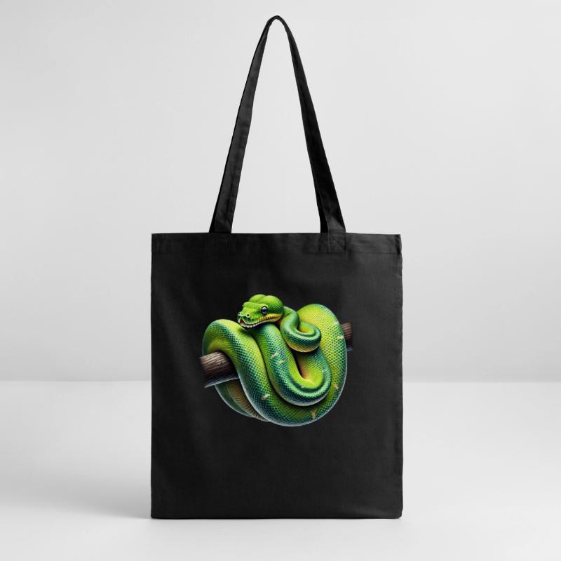 Green Tree Python Snakes Lover Terrarium Stanley/Stella Organic Tote Bag