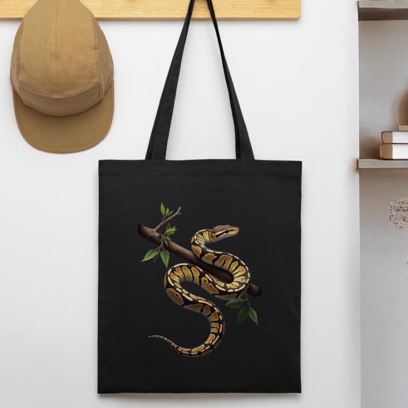Königspython Schlangen Liebhaber Terrarium Python Stanley/Stella Bio-Stoffbeutel