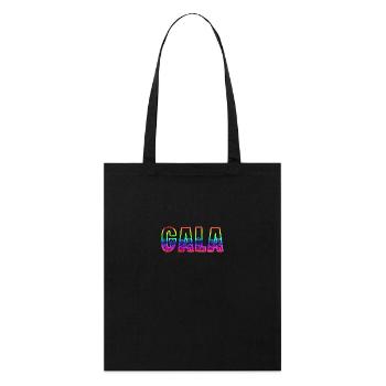 gala rs arc-en-ciel - Tote bag bio Stanley/Stella - noir - Devant