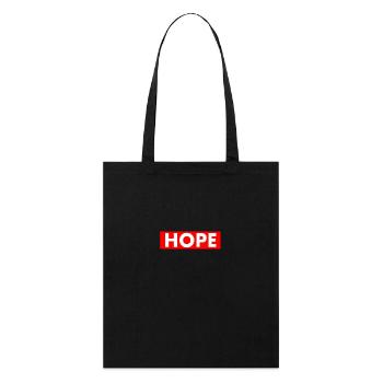Hope - Tote bag bio Stanley/Stella - noir - Devant