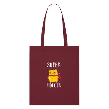 Holger - Tote bag bio Stanley/Stella - bordeaux - Devant