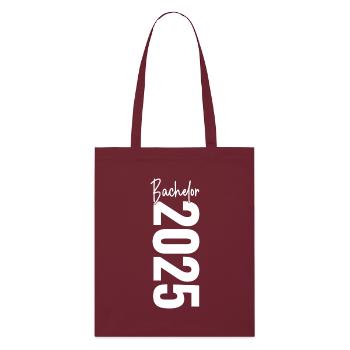 Baccalauréat 2025 - Tote bag bio Stanley/Stella - bordeaux - Devant