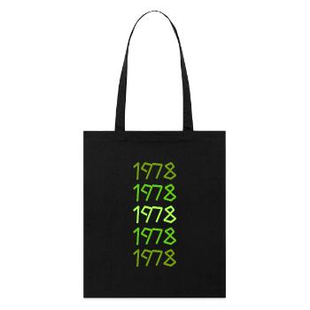 Chef cuisinier 1978 - Tote bag bio Stanley/Stella - noir - Devant