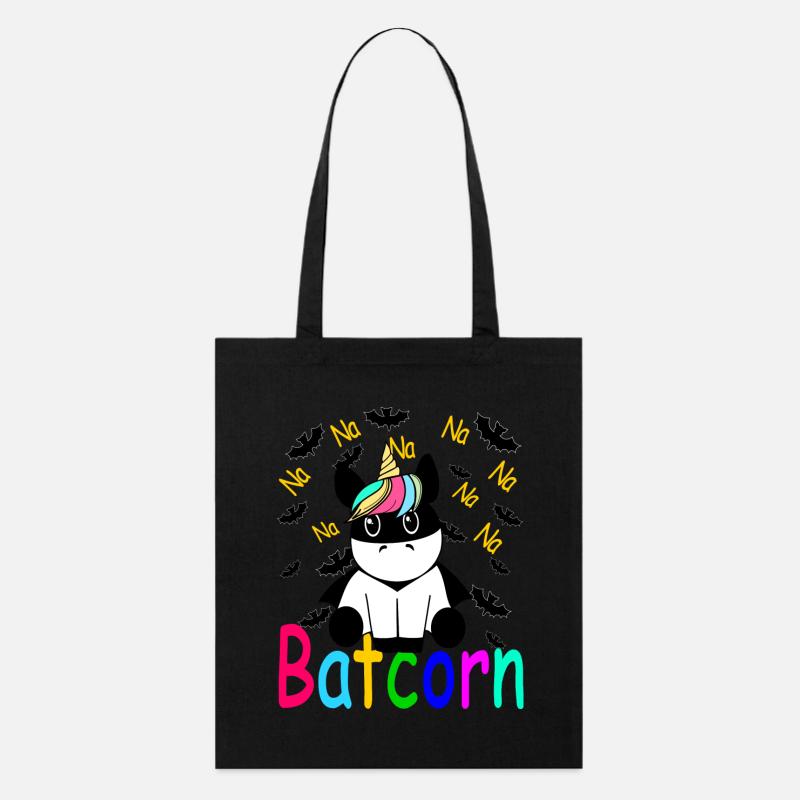 NaNaNaNaNaNaNaNa Batcorn - Stanley/Stella Bio-Stoffbeutel - Schwarz