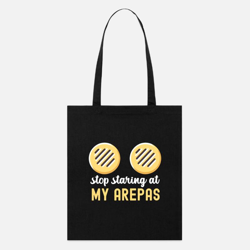 Arepas vénézuélienne - Tote bag bio Stanley/Stella - noir