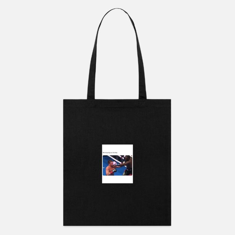 Moment de boxe du dimanche - Tote bag bio Stanley/Stella - noir