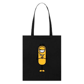 Monster - Tote bag bio Stanley/Stella - noir - Devant