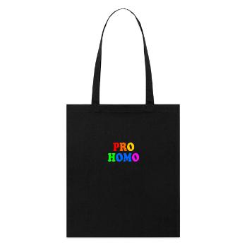Pro homo - Tote bag bio Stanley/Stella - noir - Devant