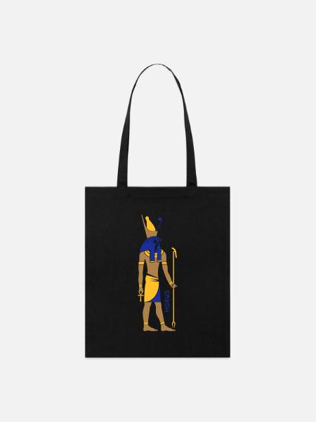 HORUS God of Egypt - Stanley/Stella Organic Tote Bag - black