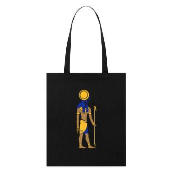 RA God of Egypt - Stanley/Stella Bio-Stoffbeutel - Schwarz - Vorne