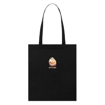 Gros furet - Tote bag bio Stanley/Stella - noir - Devant