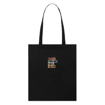 Twins Father Twin Father since 1979 - Stanley/Stella Organic Tote Bag - black - Front