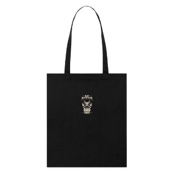 Jäger Vater Papa Jagd Vatertag Geschenk - Stanley/Stella Bio-Stoffbeutel - Schwarz - Vorne