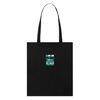 Office Manager - Stanley/Stella Organic Tote Bag - black - Front
