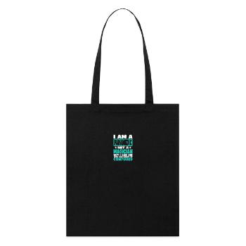 Ambulancier - Tote bag bio Stanley/Stella - noir - Devant